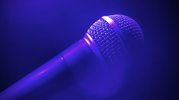 Microphone for rent with sound system